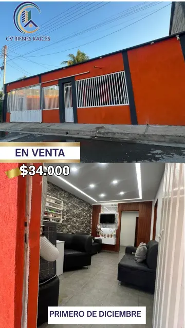 Hermosa y cómoda casa en primero de diciembre