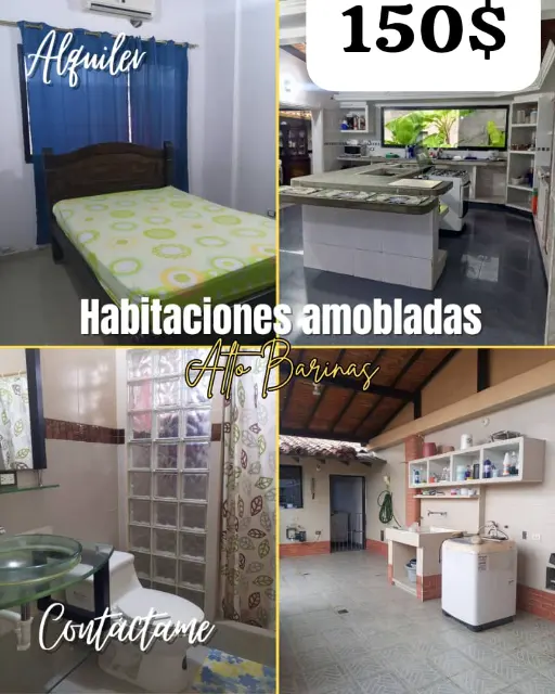 Habitación  en Alquiler Alto Barinas