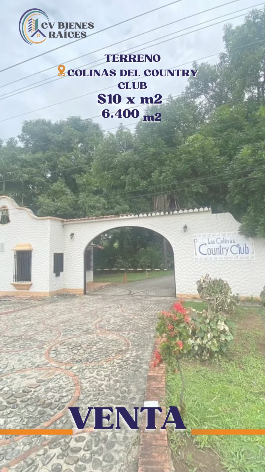 Terreno en Colinas del Country Club 